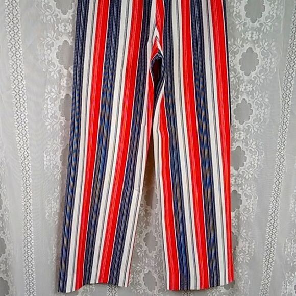 Vintage Haymater Made In USA Striped Women's Pants Dress Size 12 - Picture 16 of 16